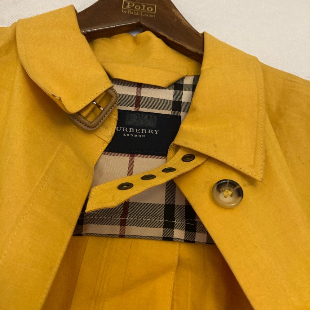 Burberry Yellow Jacket